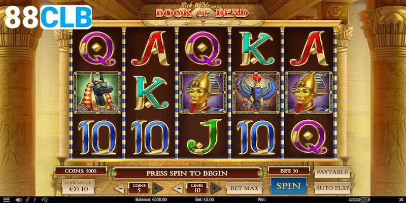 Tìm hiểu chi tiết về nổ hũ Book of Dead