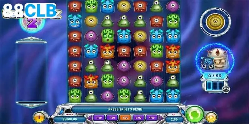 Hướng dẫn cách chơi Reactoonz Slot